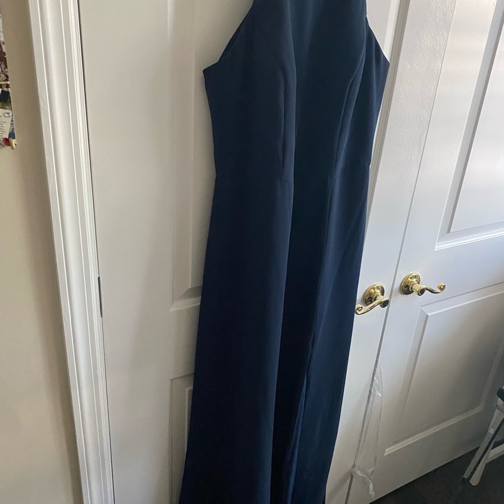 LAST CHANCE! Leaving 6/8/26! Elegant Navy Blue Dress